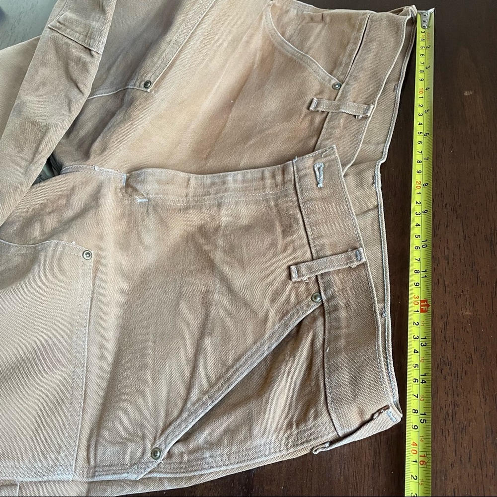 CARHARTT 62W  DOUBLEFRONT CARPENTER UTILITY PANTS Size 34X28 - Picture 11 of 12